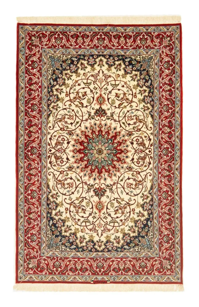 Persisk teppe - Isfahan - premium - 170 x 109 cm - beige