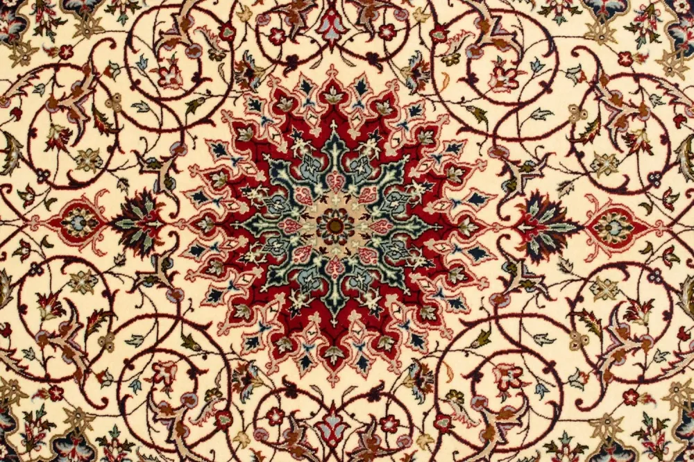 Persisk teppe - Isfahan - premium - 170 x 109 cm - beige