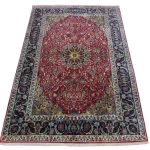 Persisk teppe - Isfahan - premium - 170 x 110 cm - mørk rød