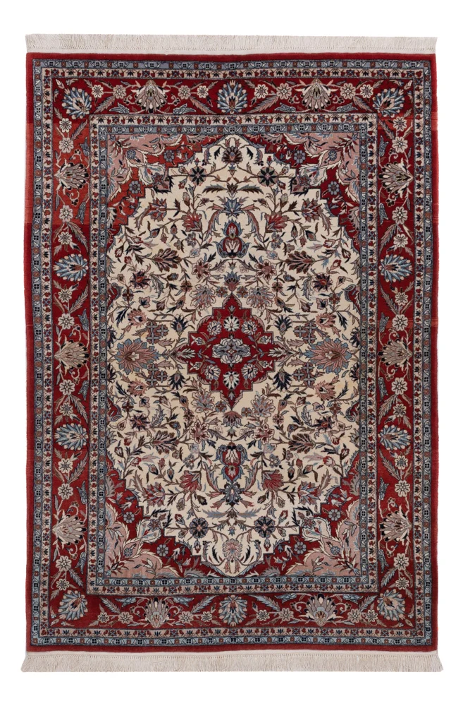 Persisk teppe - Isfahan - premium - 185 x 125 cm - beige
