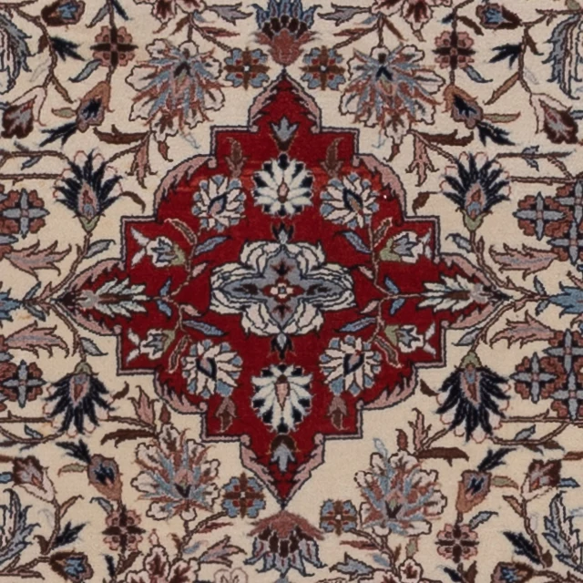 Persisk teppe - Isfahan - premium - 185 x 125 cm - beige