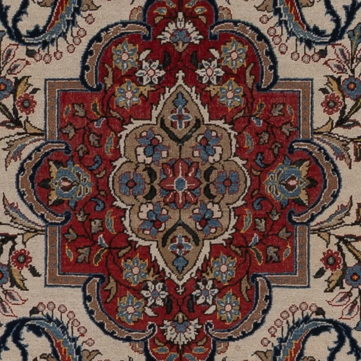 Persisk teppe - Isfahan - premium - 225 x 135 cm - beige