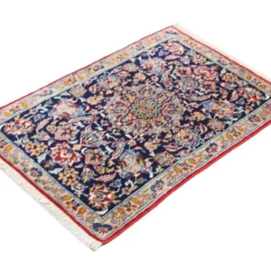 Persisk teppe - Isfahan - premium - 91 x 67 cm - blå