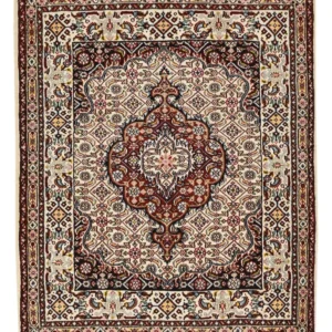 Persisk teppe - klassisk - 100 x 78 cm - flerfarget