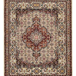 Persisk teppe - klassisk - 102 x 79 cm - flerfarget