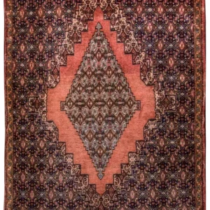 Persisk teppe - klassisk - 106 x 78 cm - blå