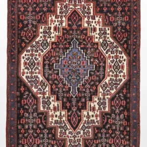 Persisk teppe - klassisk - 109 x 72 cm - flerfarget