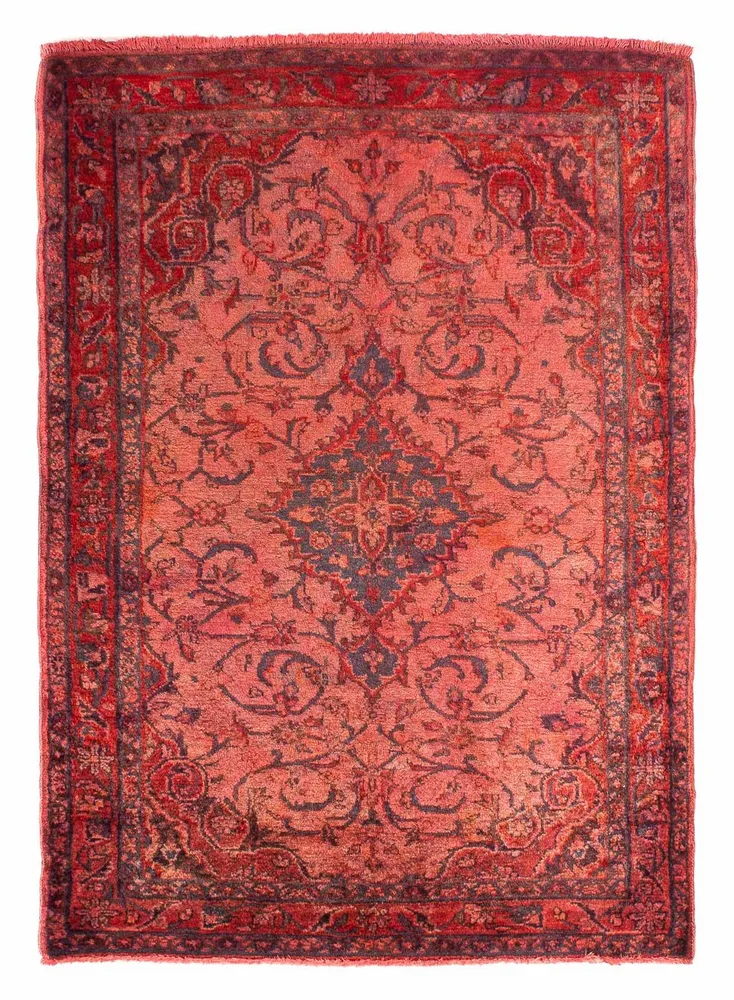 Persisk teppe - klassisk - 116 x 72 cm - lys rød