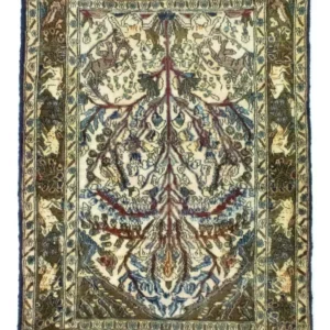 Persisk teppe - klassisk - 117 x 82 cm - beige