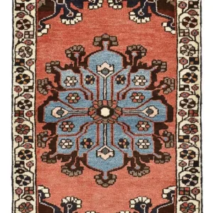 Persisk teppe - klassisk - 120 x 65 cm - lys rød