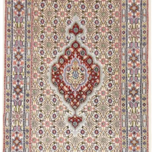 Persisk teppe - klassisk - 121 x 78 cm - mørk beige