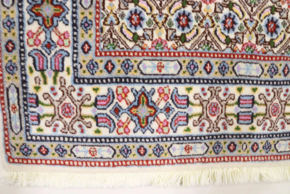 Persisk teppe - klassisk - 121 x 78 cm - mørk beige
