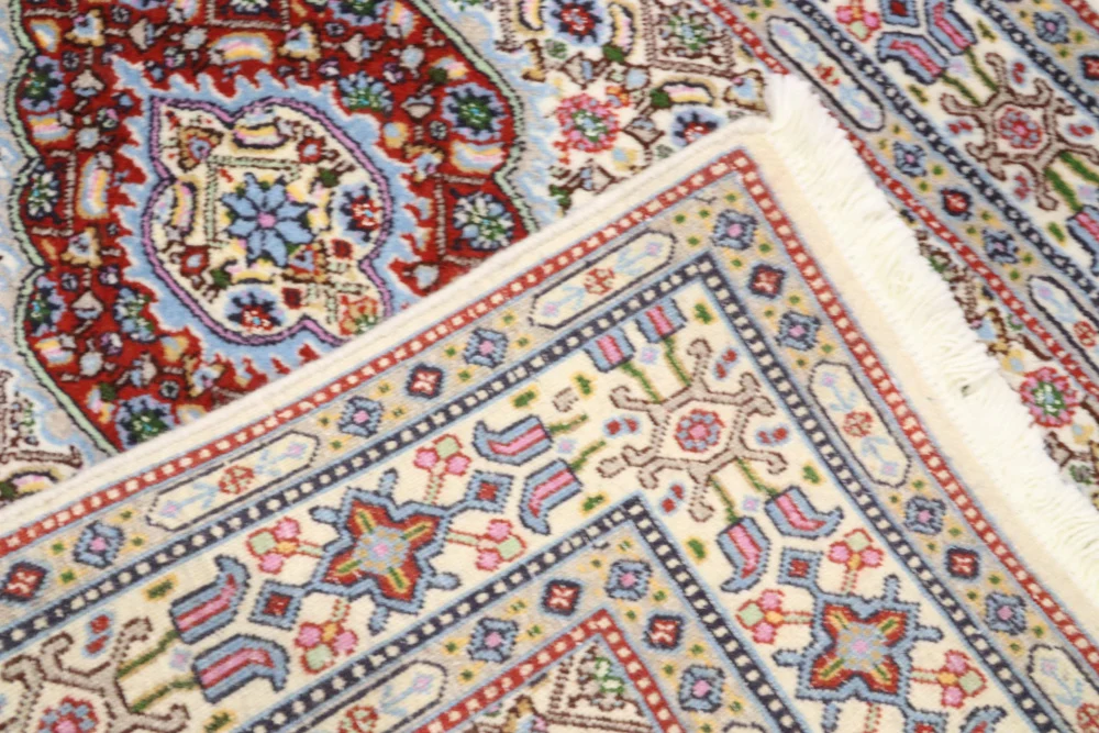 Persisk teppe - klassisk - 121 x 78 cm - mørk beige