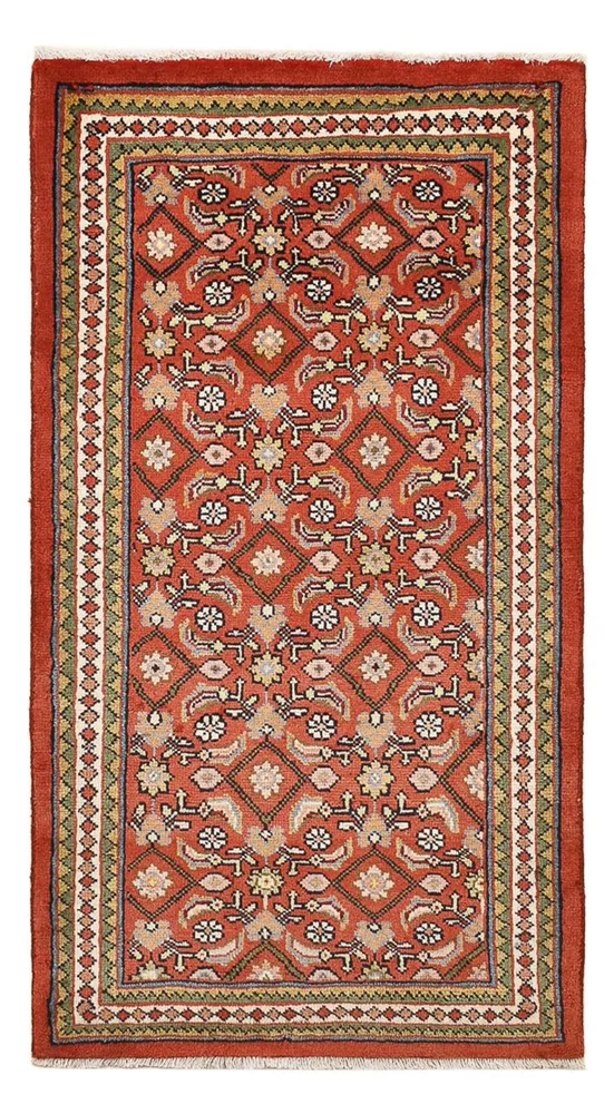 Persisk teppe - klassisk - 123 x 80 cm - lys rød