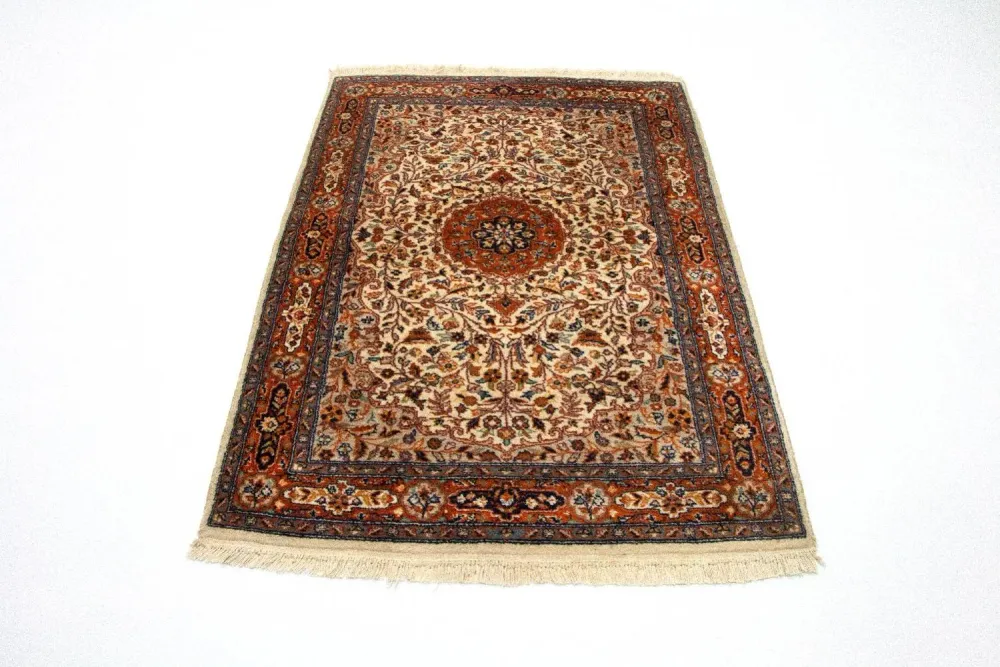 Persisk teppe - klassisk - 124 x 83 cm - beige