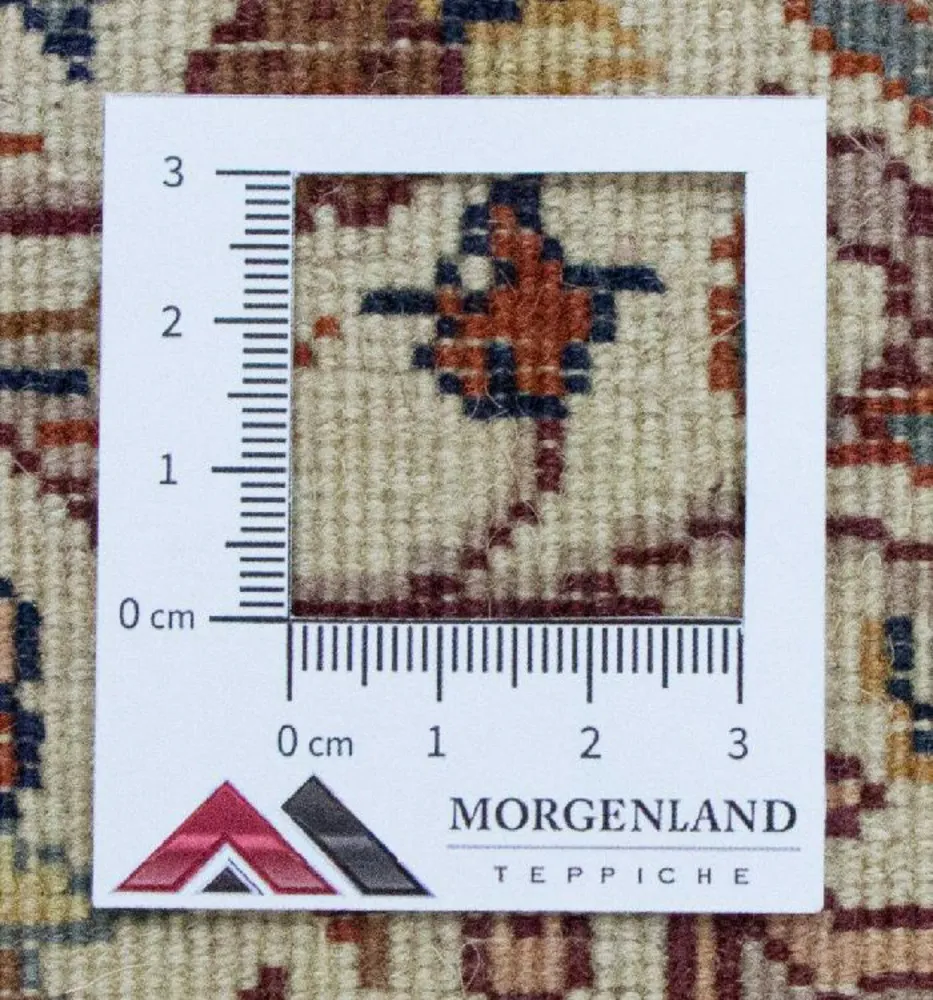 Persisk teppe - klassisk - 124 x 83 cm - beige