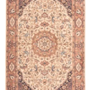 Persisk teppe - klassisk - 124 x 78 cm - mørk beige