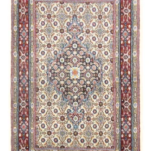 Persisk teppe - klassisk - 126 x 80 cm - beige