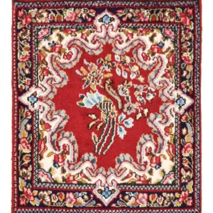 Persisk teppe - klassisk - 60 x 35 cm - rød