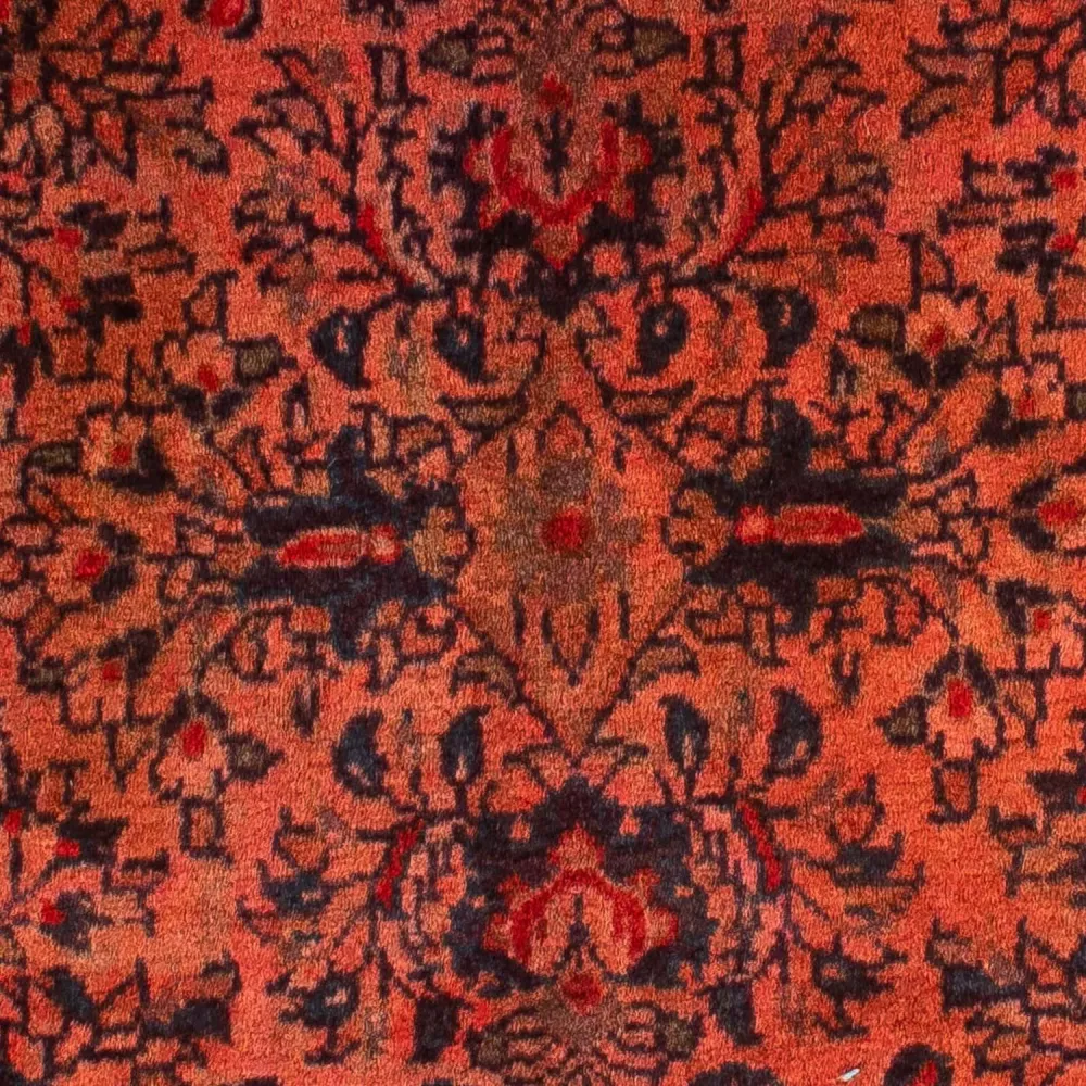 Persisk teppe - klassisk - 132 x 68 cm - mørk rød