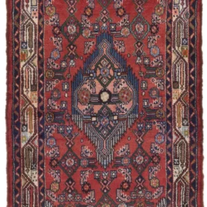 Persisk teppe - klassisk - 135 x 72 cm - rød