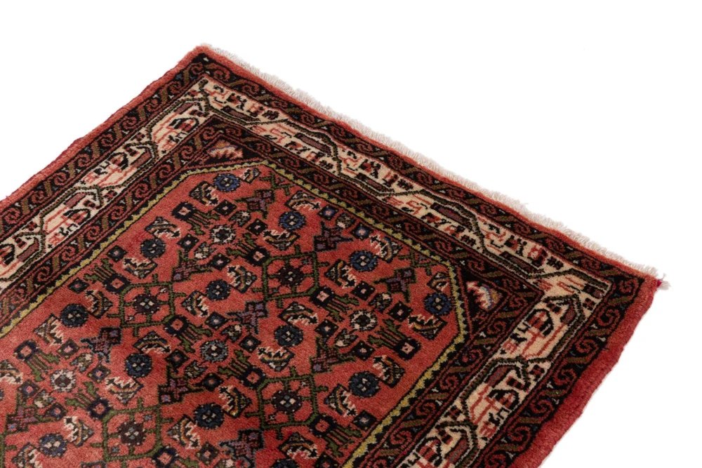 Persisk teppe - klassisk - 140 x 75 cm - rust