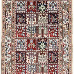 Persisk teppe - klassisk - 150 x 97 cm - mørk beige