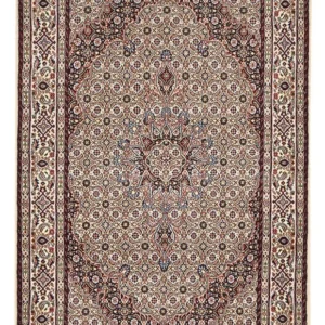 Persisk teppe - klassisk - 153 x 99 cm - lysebrun