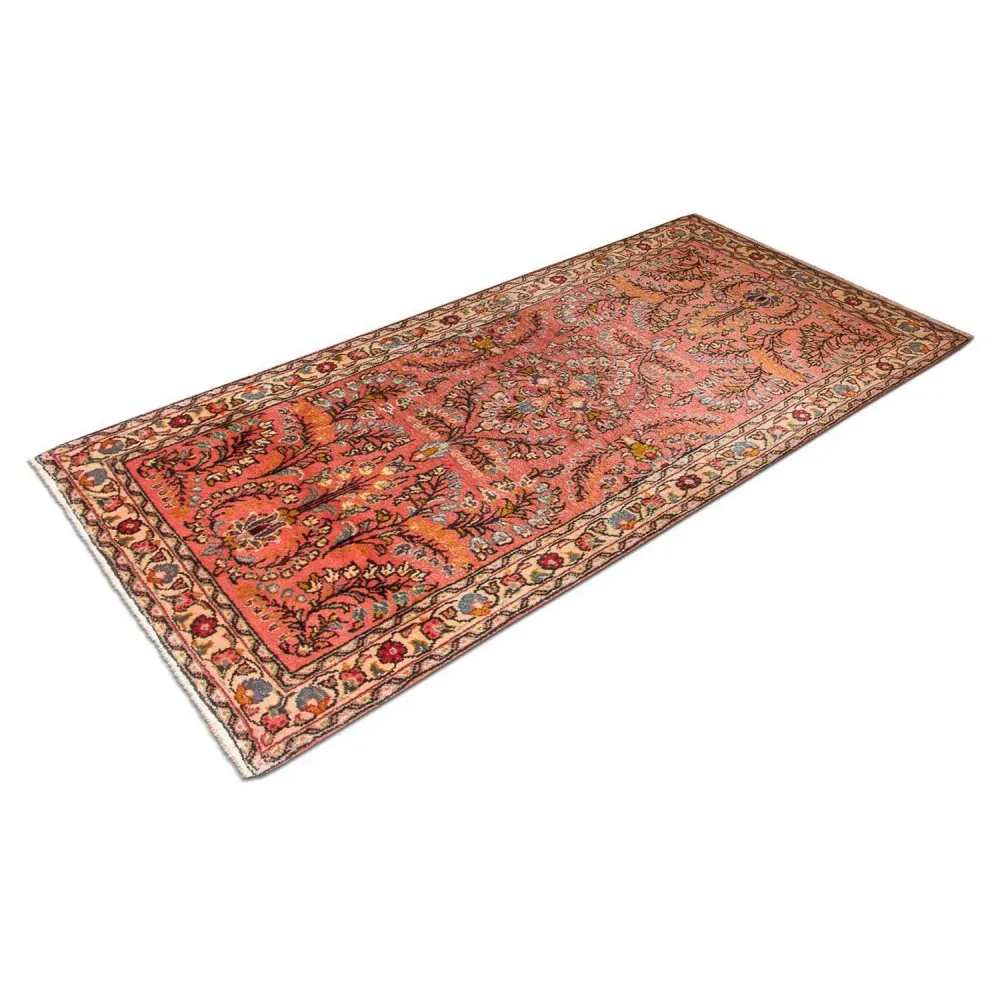 Persisk teppe - klassisk - 154 x 68 cm - rust