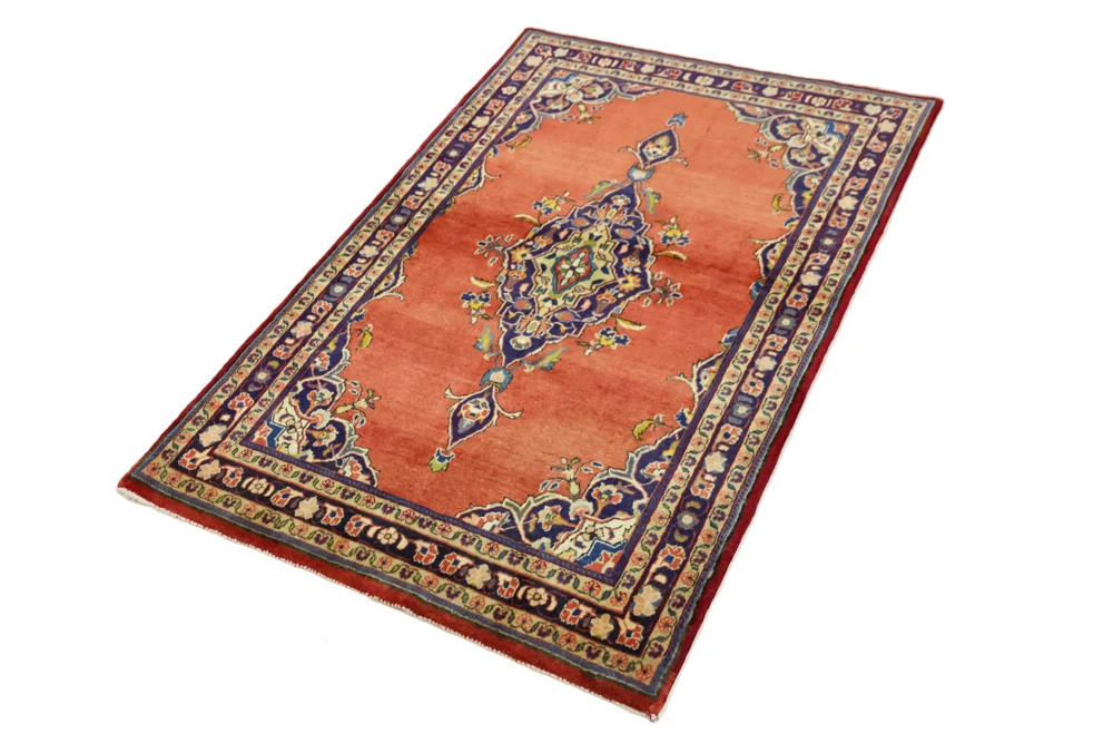 Persisk teppe - klassisk - 155 x 102 cm - rust