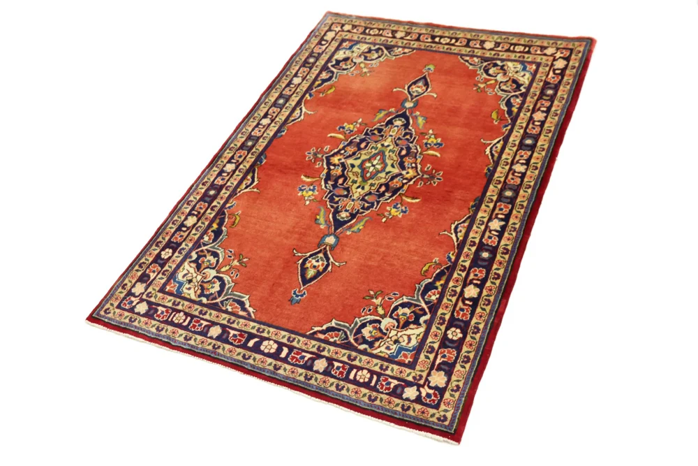 Persisk teppe - klassisk - 155 x 102 cm - rust