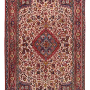 Persisk teppe - klassisk - 167 x 110 cm - krem