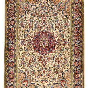Persisk teppe - klassisk - 172 x 112 cm - mørk beige