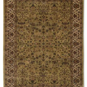Persisk teppe - klassisk - 180 x 120 cm - grønn