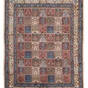 Persisk teppe - klassisk - 193 x 148 cm - beige