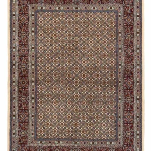 Persisk teppe - klassisk - 195 x 147 cm - flerfarget