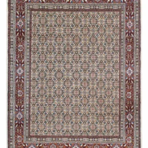 Persisk teppe - klassisk - 196 x 148 cm - beige