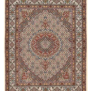 Persisk teppe - klassisk - 196 x 150 cm - mørk brun