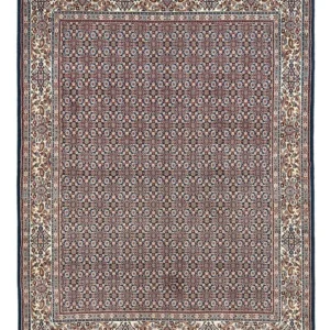 Persisk teppe - klassisk - 198 x 147 cm - brun