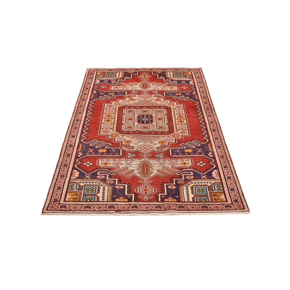 Persisk teppe - klassisk - 200 x 132 cm - lys rød