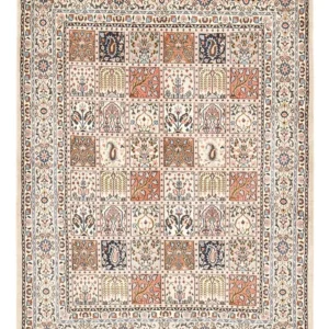 Persisk teppe - klassisk - 200 x 144 cm - sand