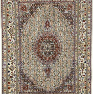 Persisk teppe - klassisk - 202 x 146 cm - sand