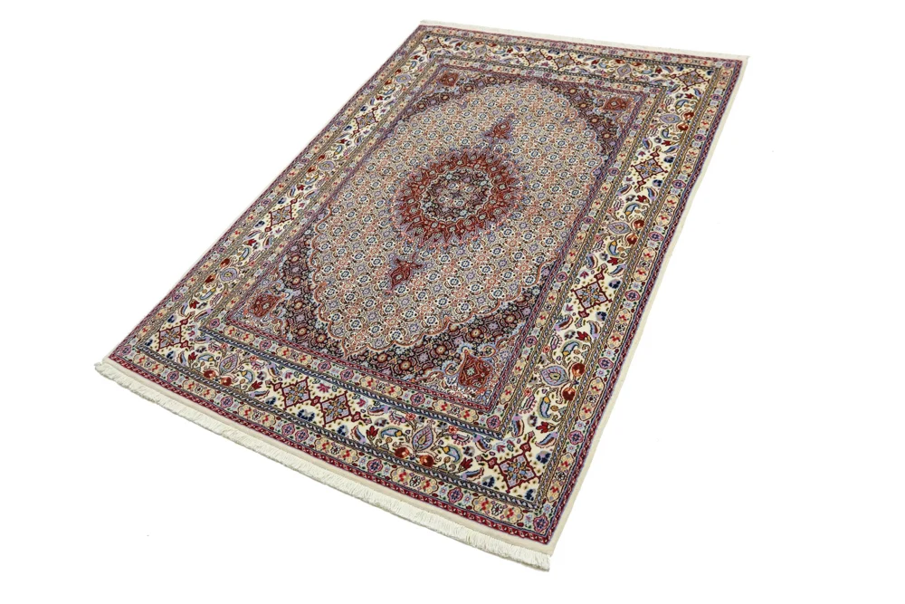 Persisk teppe - klassisk - 202 x 146 cm - sand
