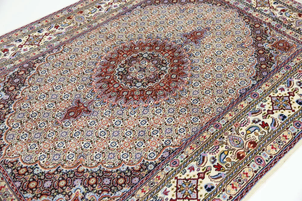Persisk teppe - klassisk - 202 x 146 cm - sand