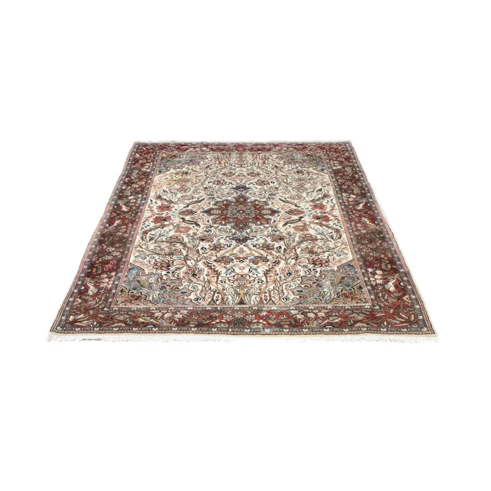 Persisk teppe - klassisk - 205 x 130 cm - lys rød