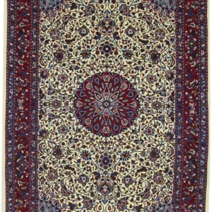 Persisk teppe - klassisk - 207 x 130 cm - sand