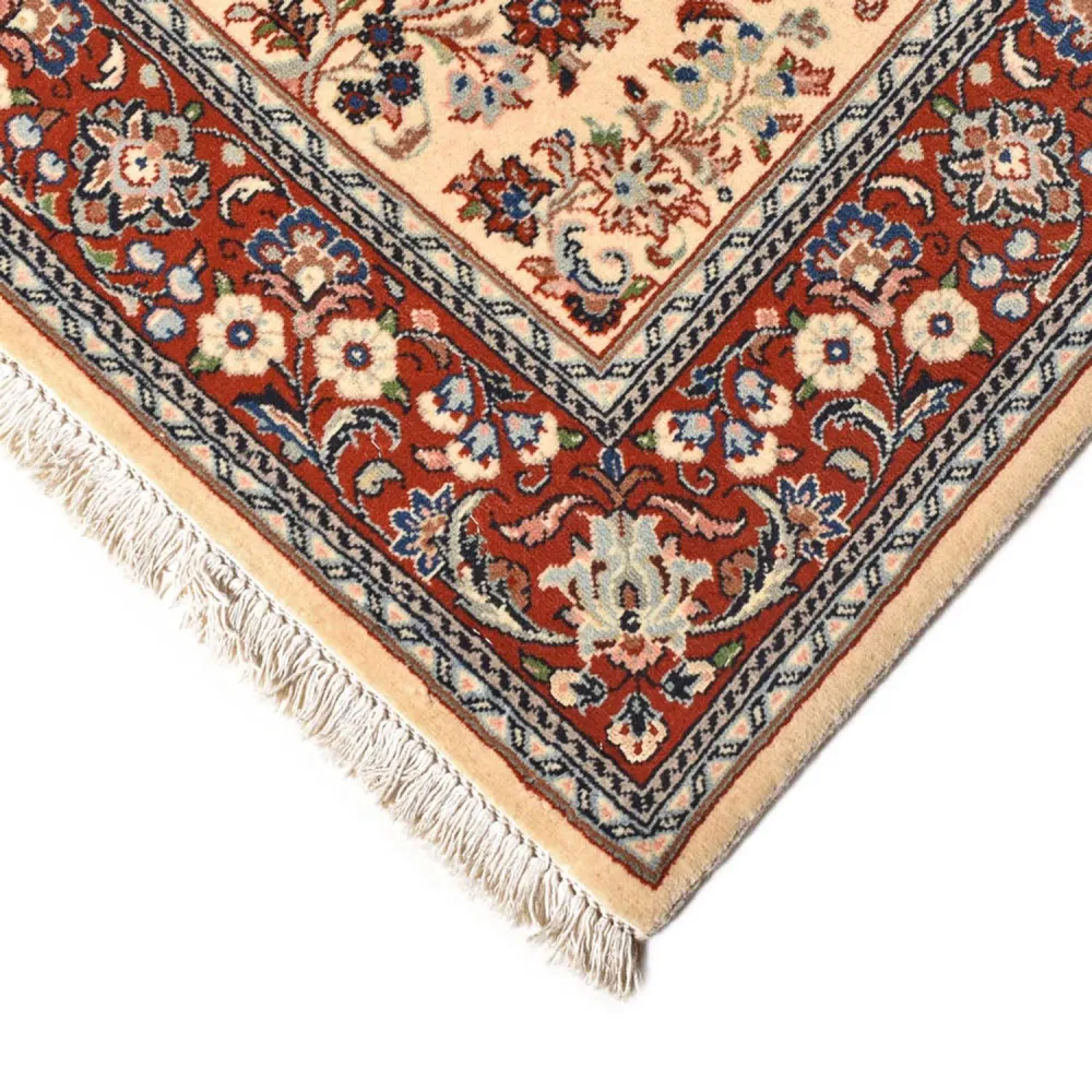 Persisk teppe - klassisk - 208 x 134 cm - krem