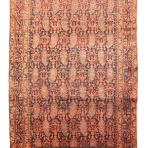 Persisk teppe - klassisk - 216 x 139 cm - oransje