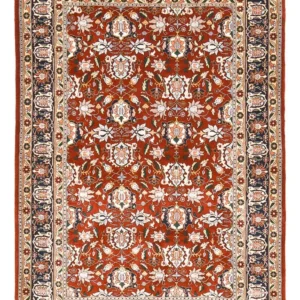 Persisk teppe - klassisk - 216 x 150 cm - rust