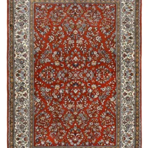 Persisk teppe - klassisk - 217 x 151 cm - rød